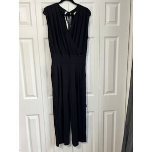 Cabi Women’s Black Sleeveless Jumpsuit Size Medium